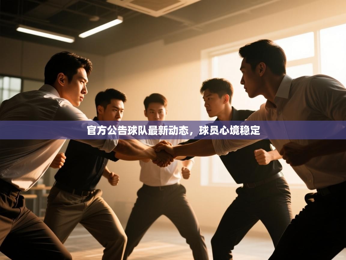 官方公告球队最新动态,球员心境稳定 第2张